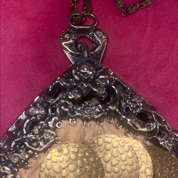 Vintage Golden Sequins Clutch Bag Retro - Picture 3 of 7